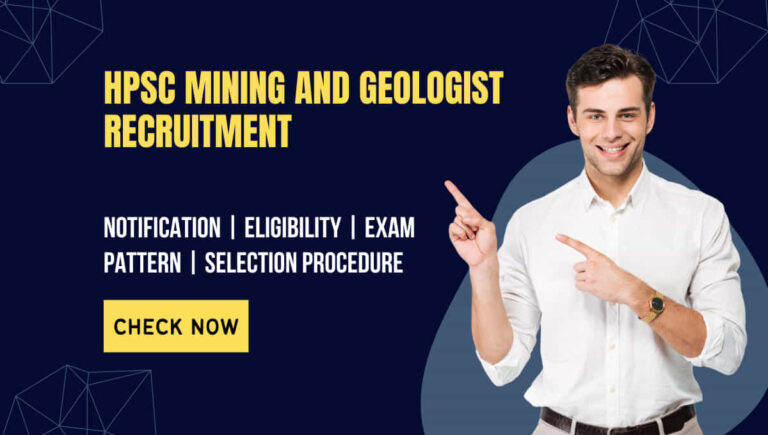 Hpsc Mining And Geologist Recruitment Check Notification And